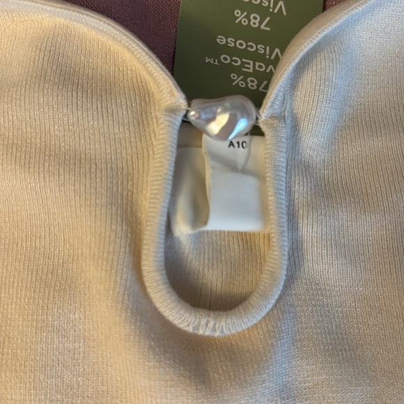 H&M Bead-Detail Tube Top - Picture 5 of 10